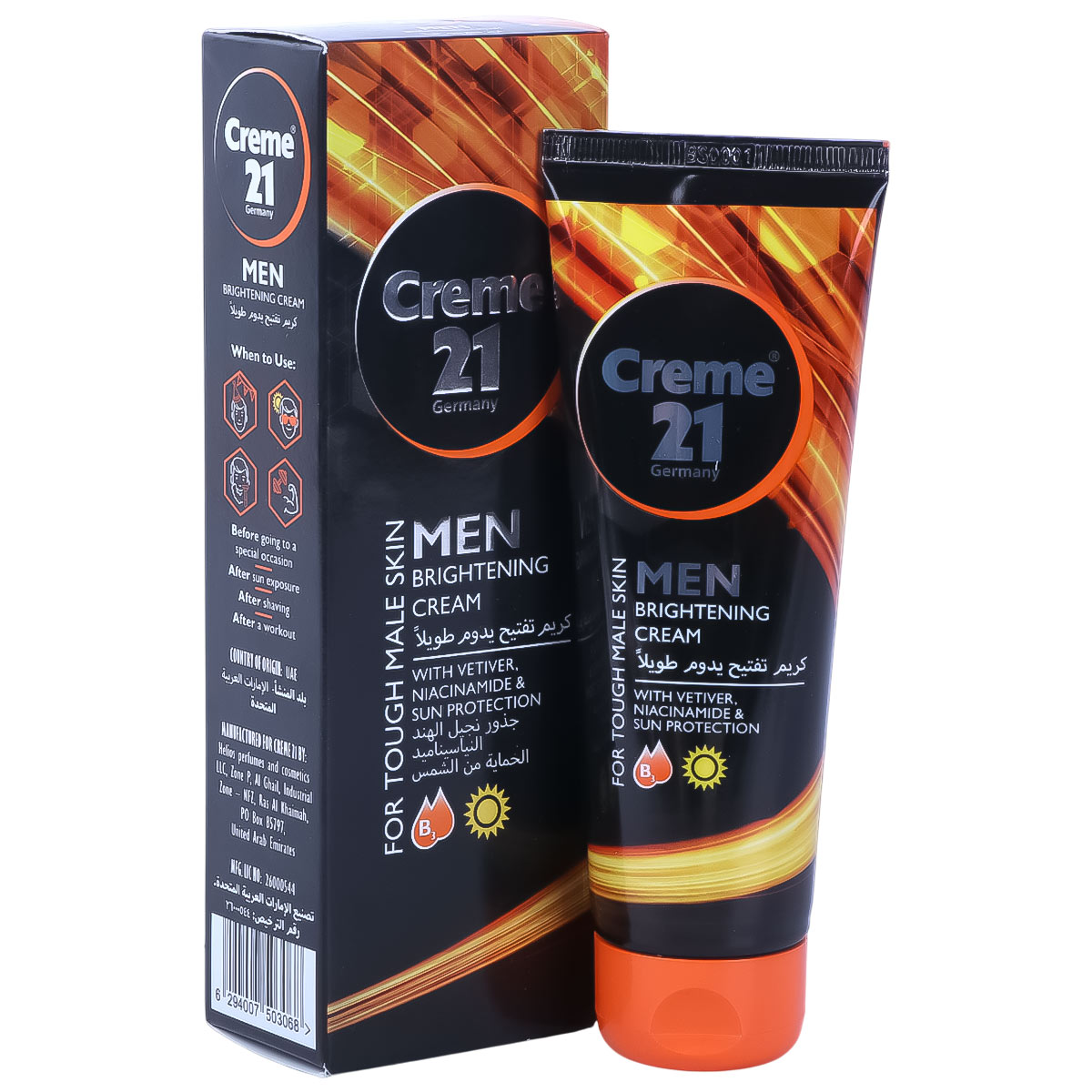 Creme 21 Men Brightening Cream 100g