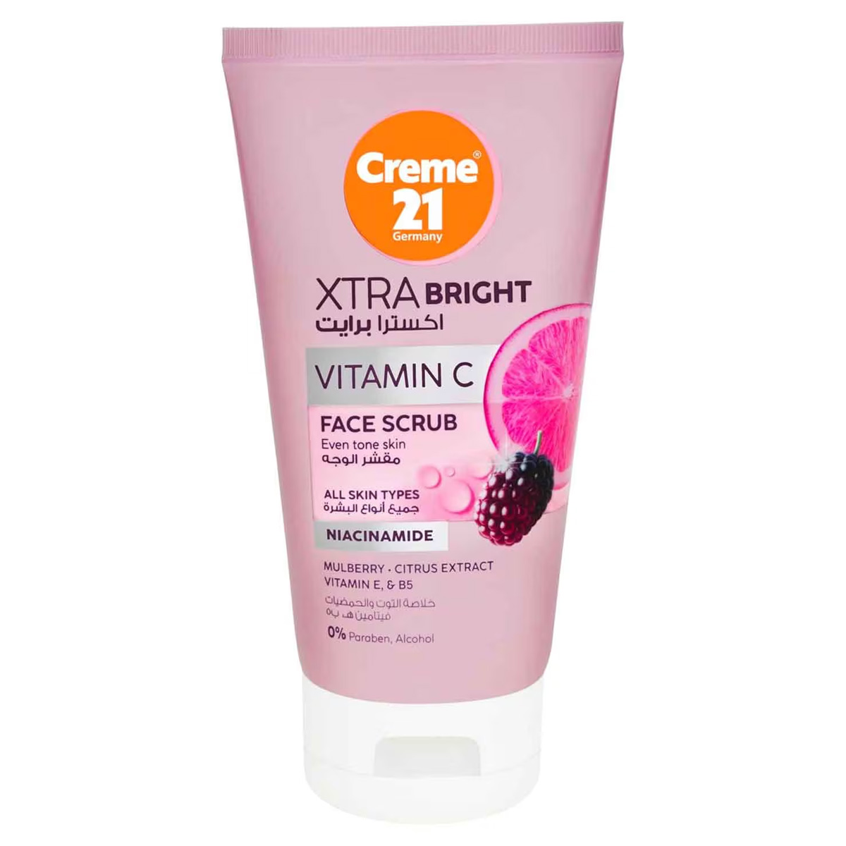 Creme 21 Xtra Bright Vitamin C Face Scrub 150ml