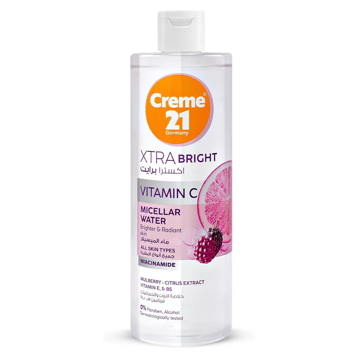 Creme 21 Xtra Bright Vitamin C Micellar Water 400ml