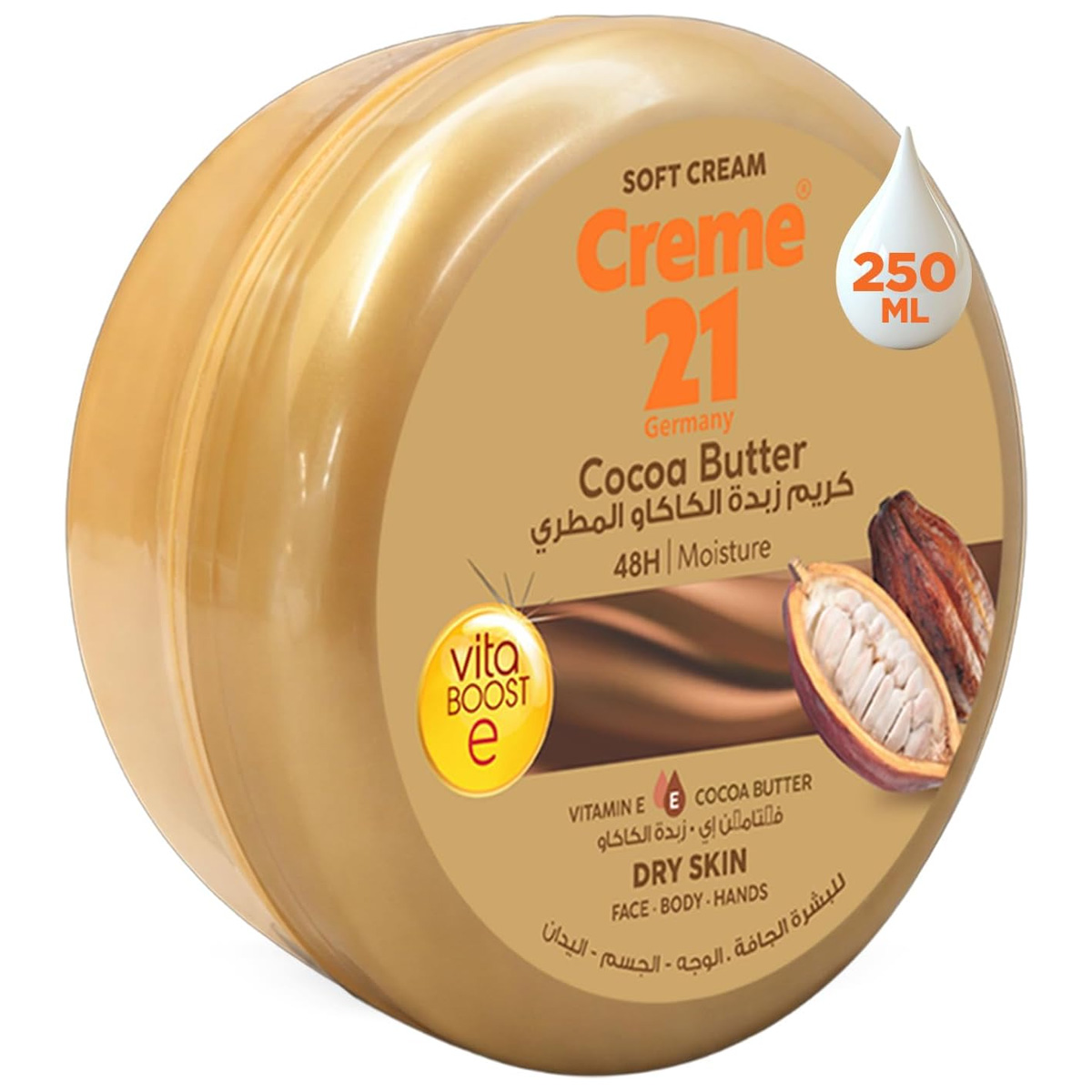Creme 21 Soft Cream Cocoa Butter 250ml