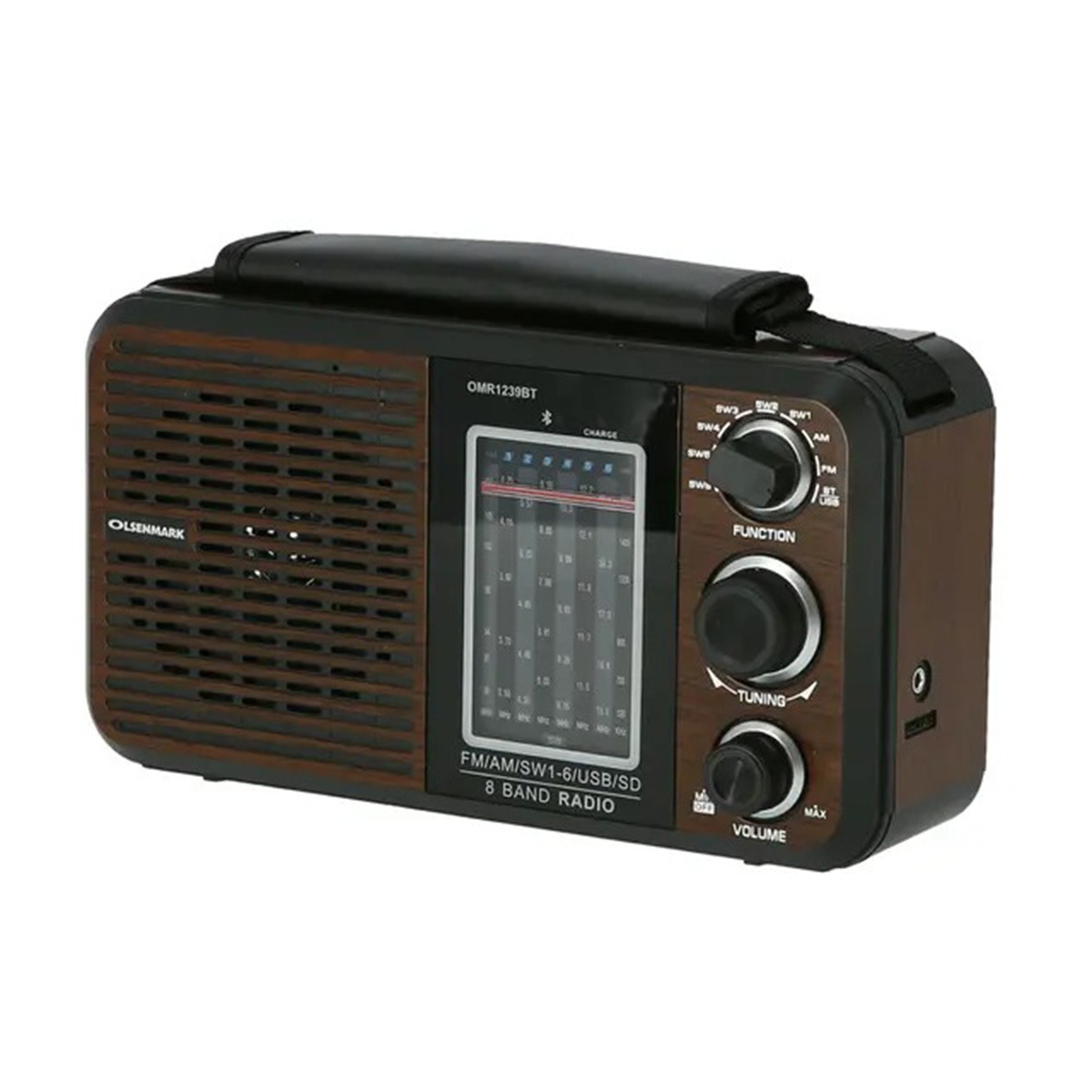 Olsenmark Rechargeable Radio FM/USB OMR1239
