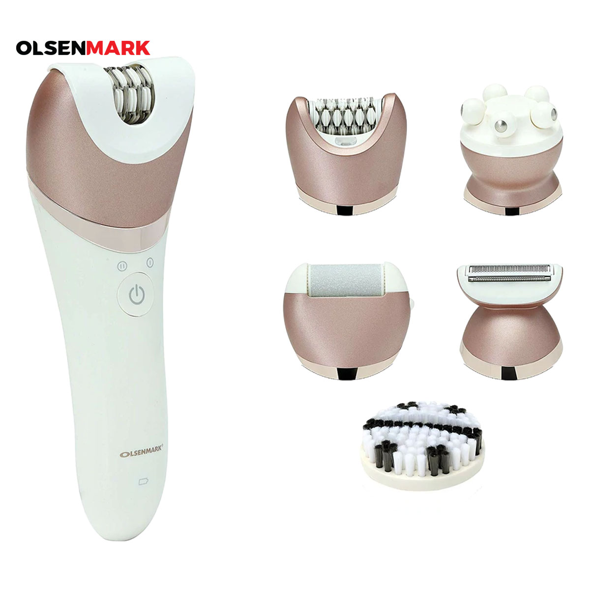 مجموعة إزالة الشعر من أولسنمارك القابلة لإعادة الشحن ٥ في ١ - OMLS4033