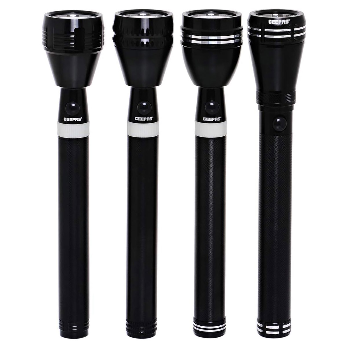 Geepas Flashlight Rechargeable 4 in1 - GFL4639