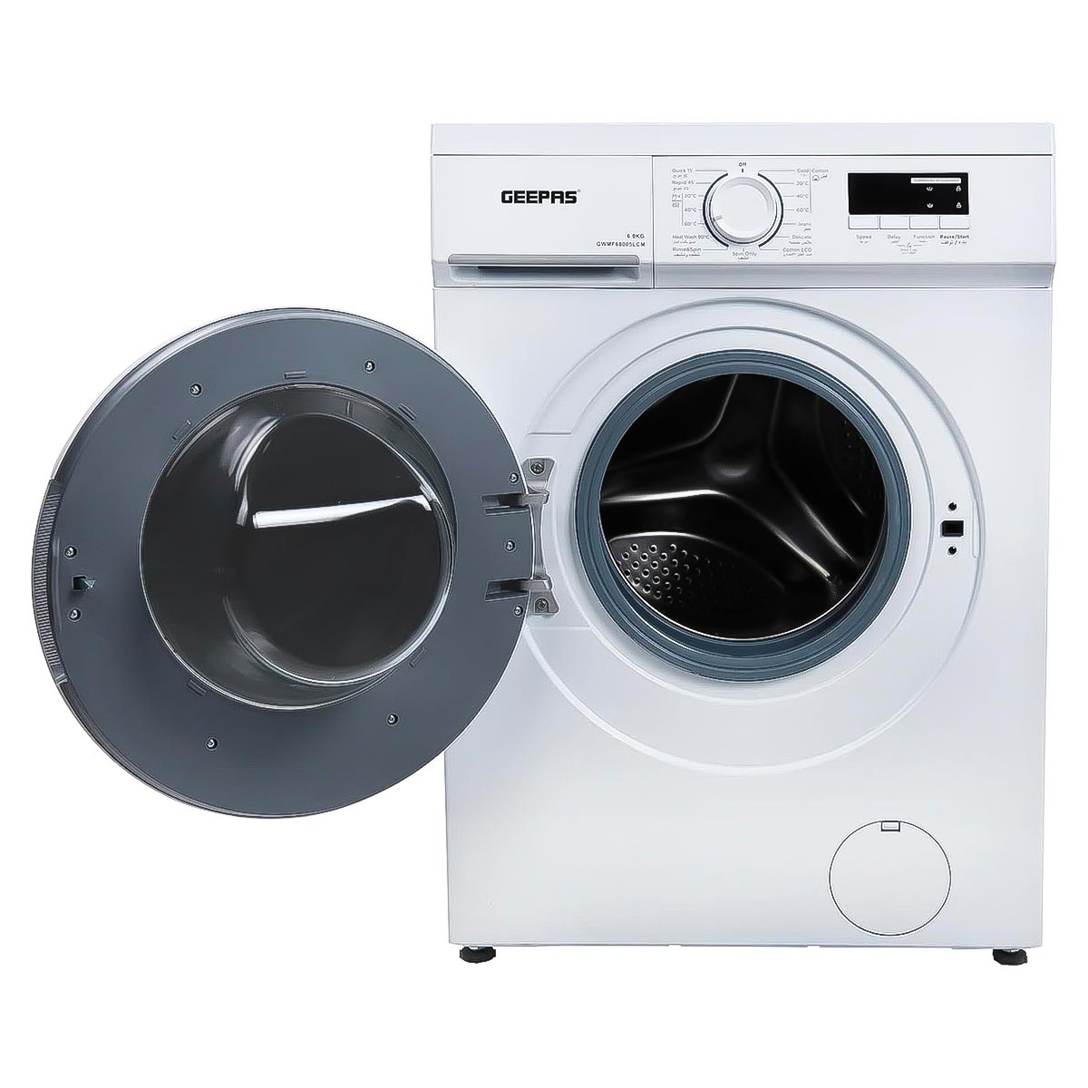 Geepas Front Load Washing Machine 6Kg - GWMF68005LCU