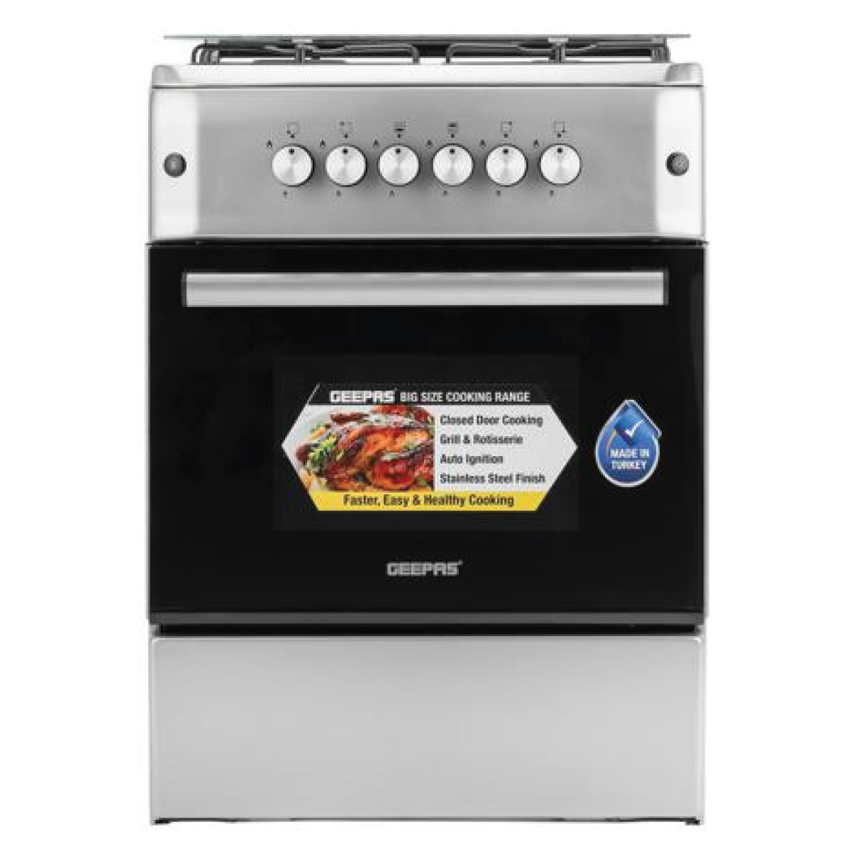 Geepas Cooking Range 60x60cm GCR6058