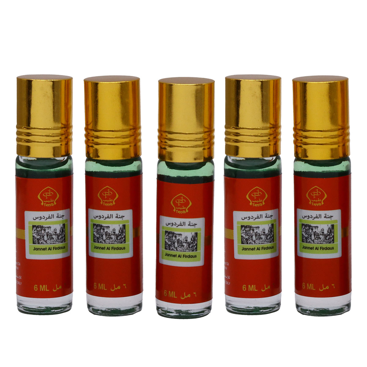زيت عطري مركز جنة الفردوس 6×6 مل
