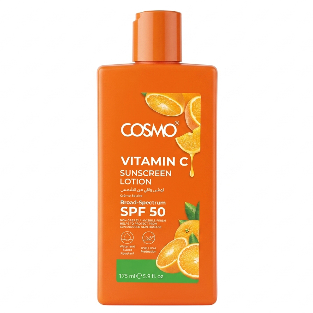 Cosmo Vitamin C Sunscreen Lotion SPF 50 175ml
