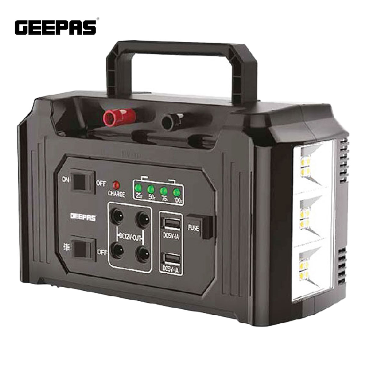 Geepas Power Caster Rechargeable - GPS5593