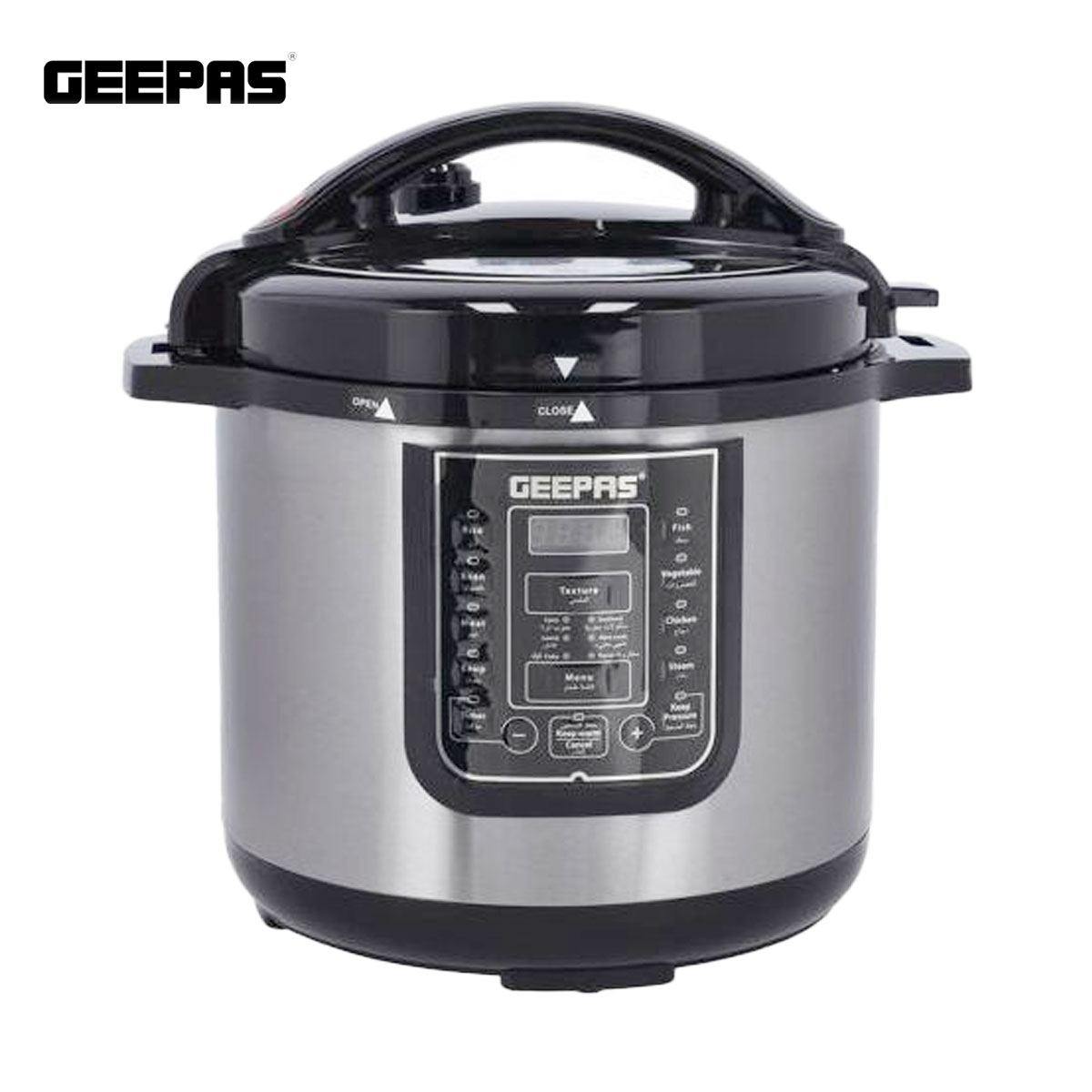 Geepas Multi Cooker Portable LED 14 Programs 8 Ltr - GMC35029