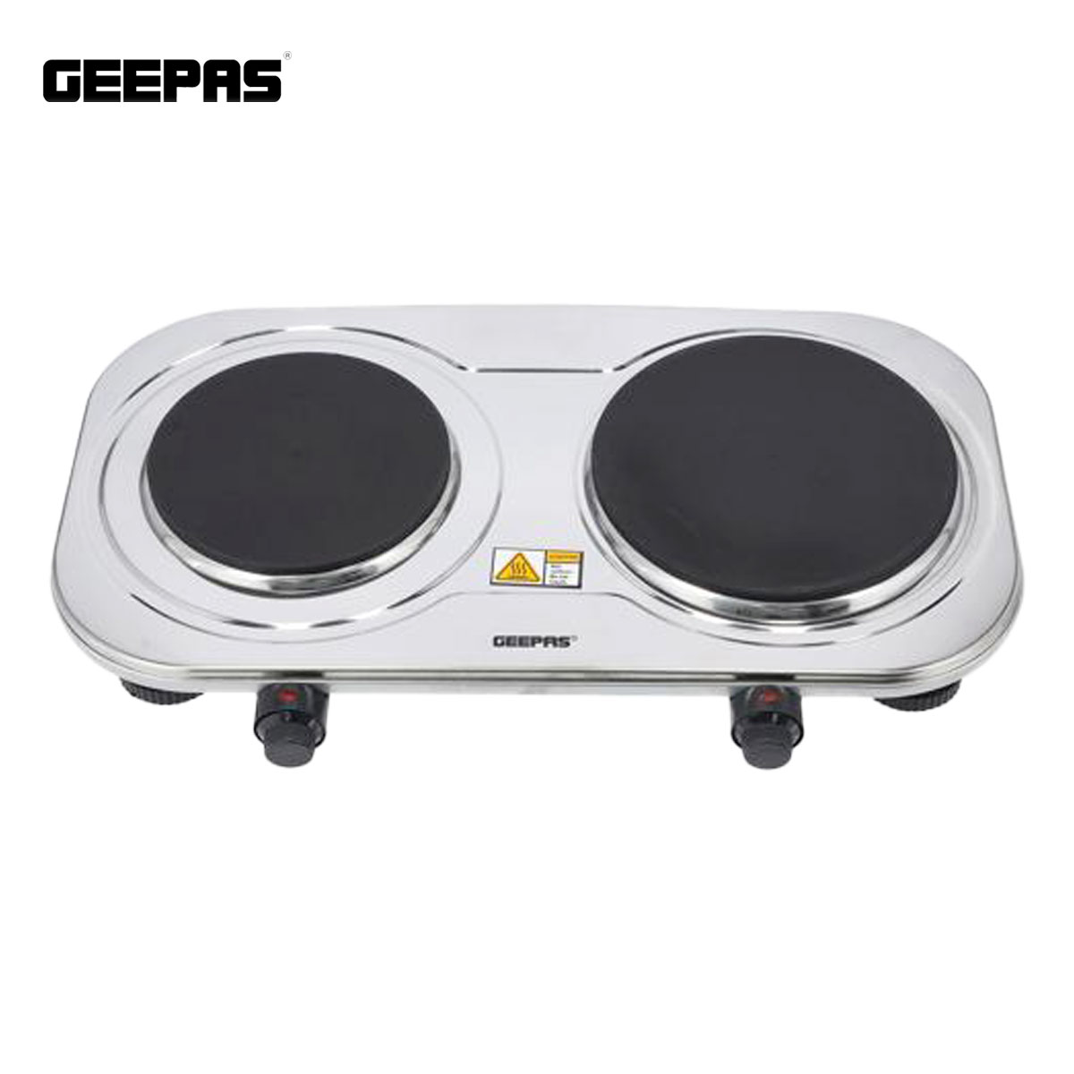 Geepas Hot Plate Stainless Steel Double Hot Plate - GHP32024