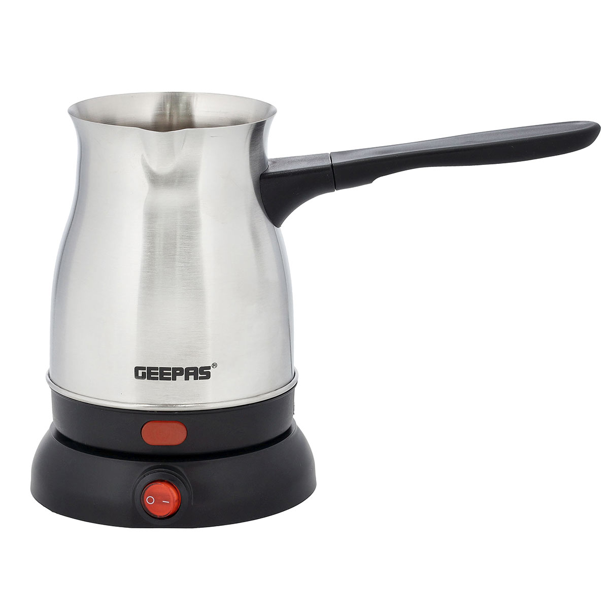 Geepas Stainless Steel Turkish Coffee Maker 0.8L - Gk38050