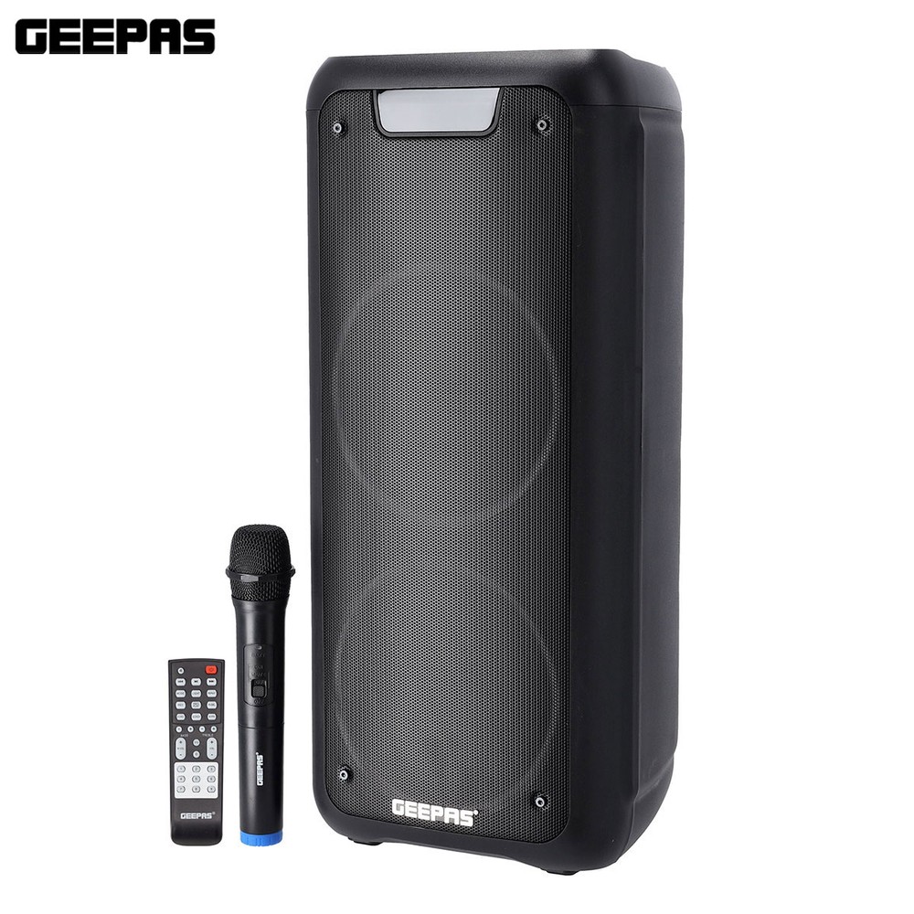 Geepas Rechargeable Portable Speaker USB/FM