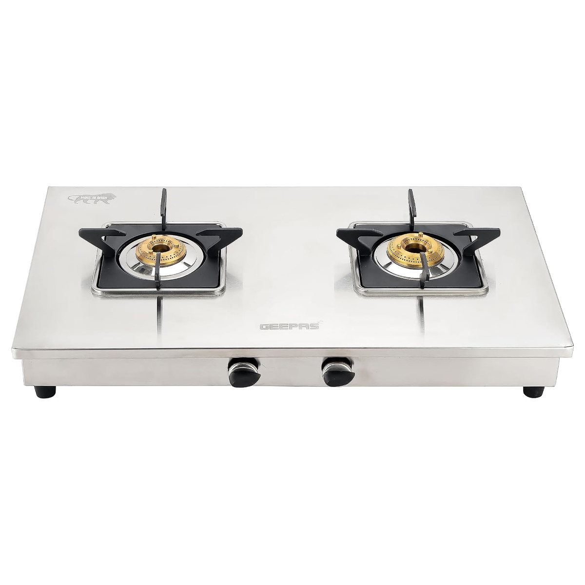 Geepas Stainless Steel Dual Burner Gas Cooker GGC31038