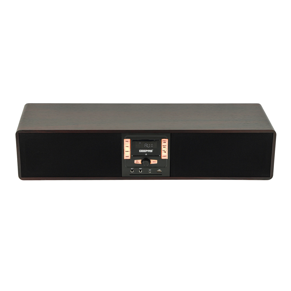 Geepas Classic Design Sound Bar Speaker GSRB150WD