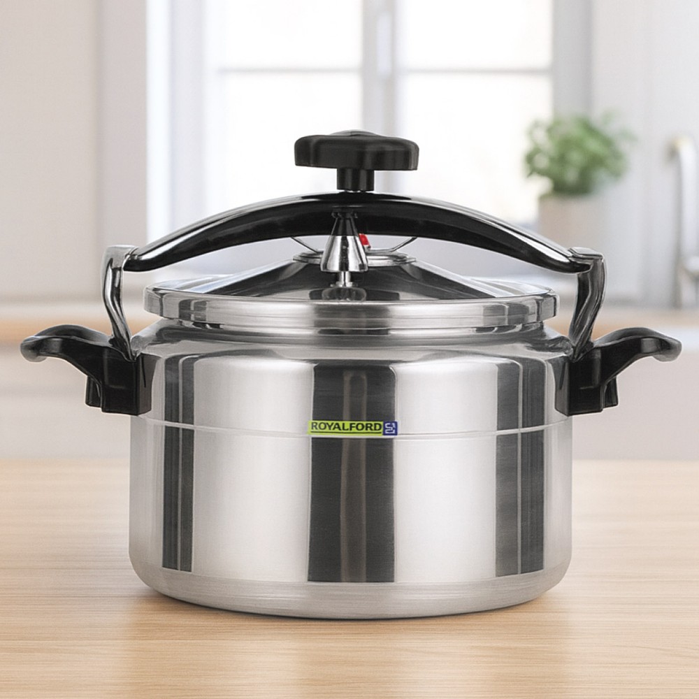 Royalford Arabic Aluminum Pressure Cooker, 7-Liter Capacity