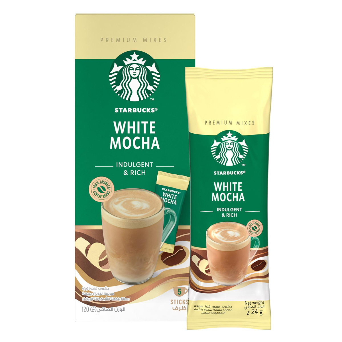 Starbucks White Mocha Premium Mix 5x24g