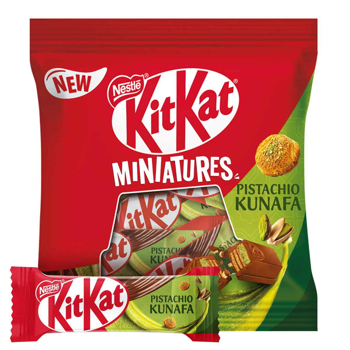 Nestle Kitkat Miniatures Pistachio Kunafa 96.3g