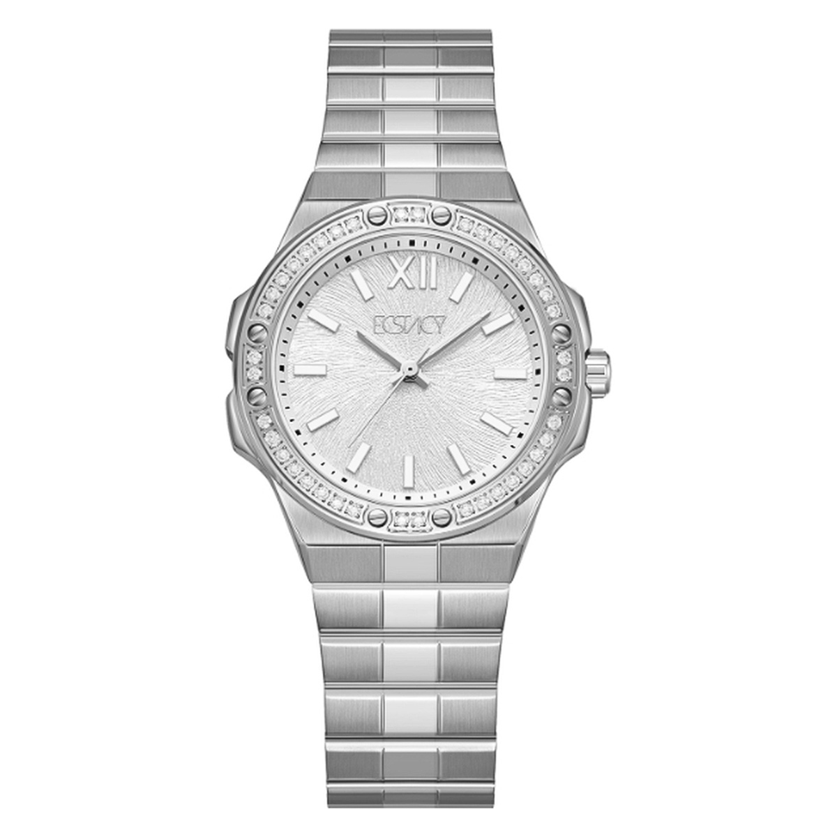 Ecstacy Stainless Steel Watch For Women E24502-SBSS