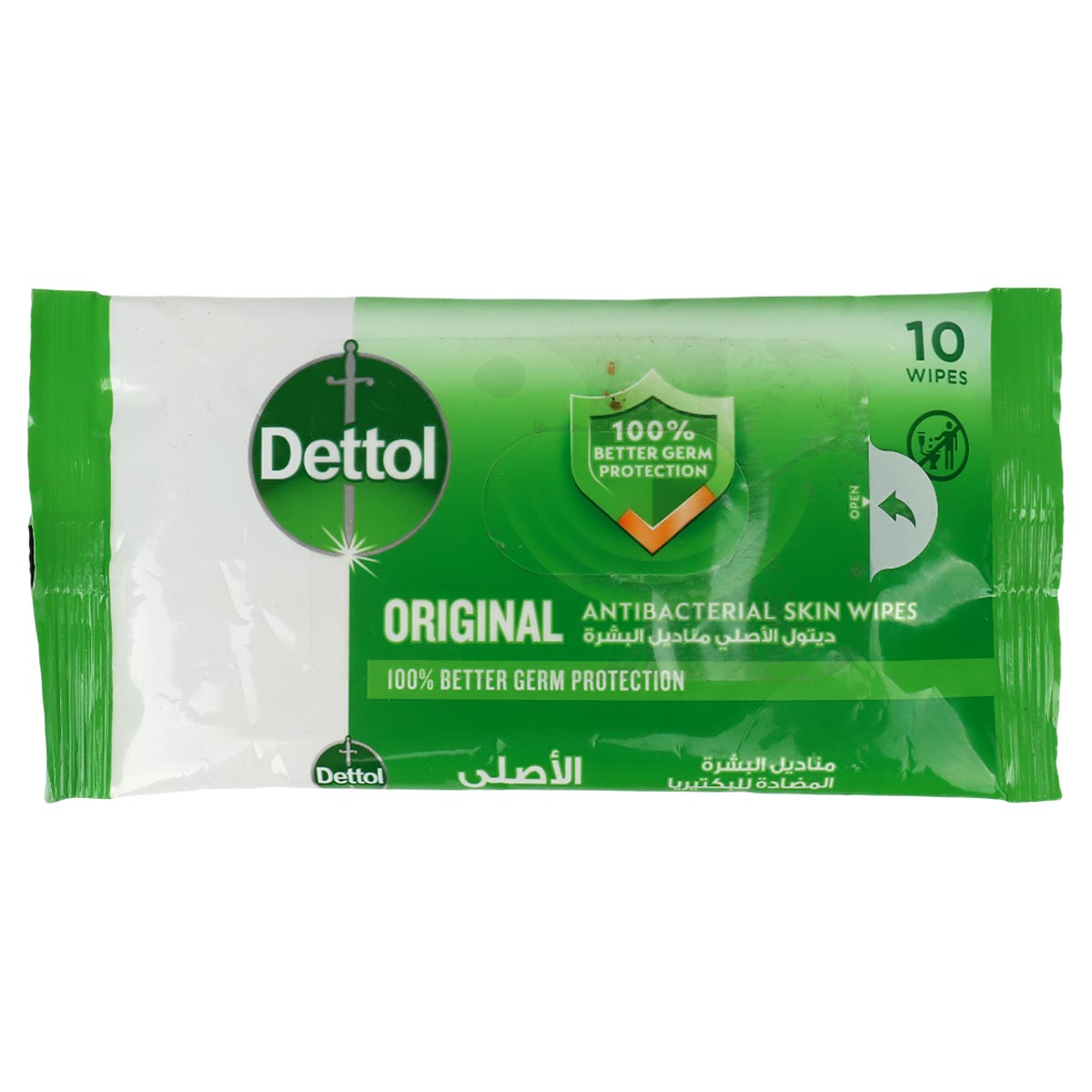 Dettol Antibacterial Skin Wipes 10 Wipes