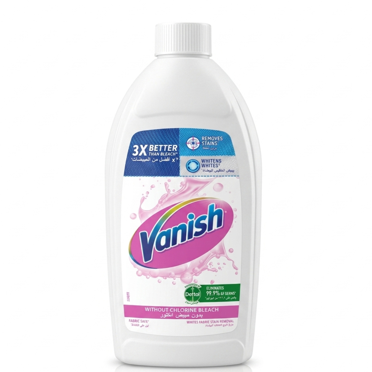 Vanish Crystal White Laundry Stain Remover Liquid 500ml