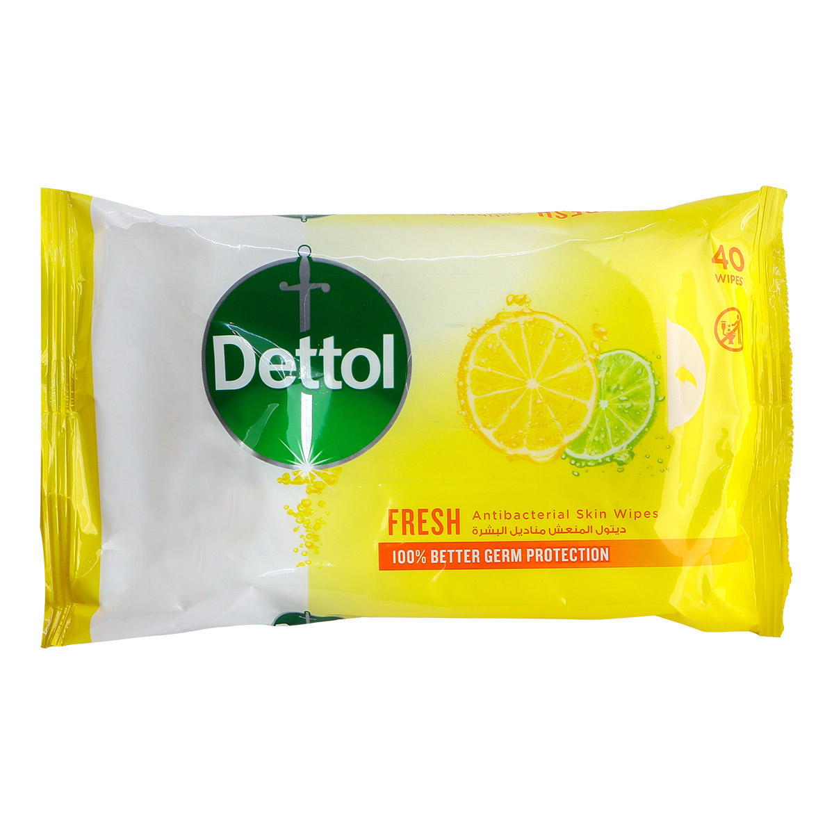 Dettol Skin Wipes Fresh 40 Wipes