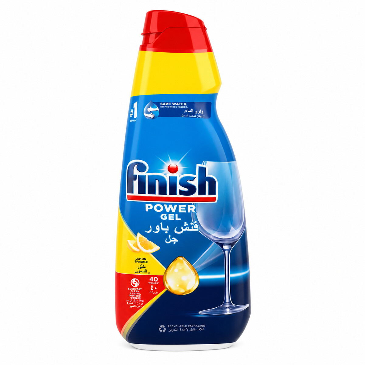 Finish Power Gel Lemon Sparkle 1L
