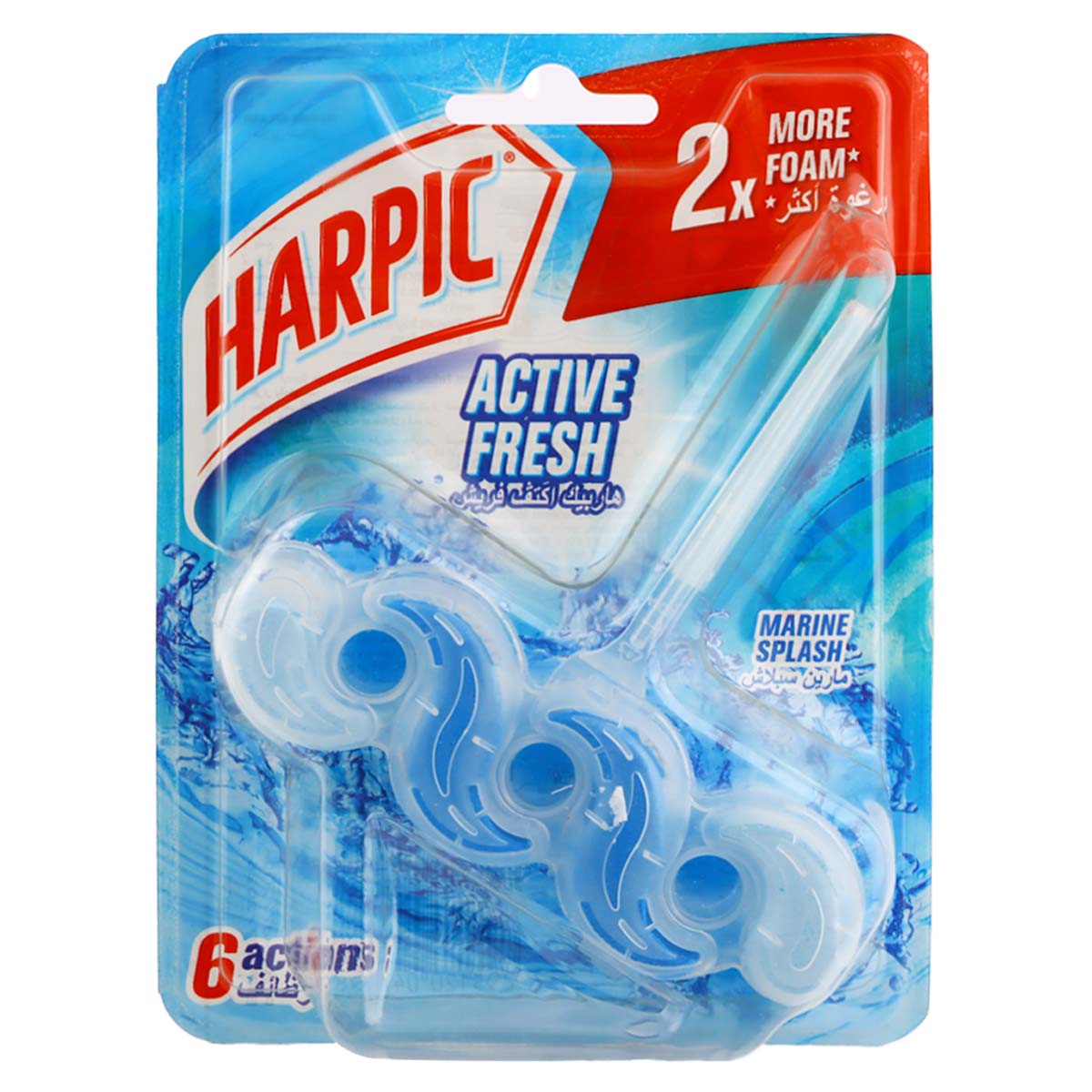 Harpic Fresh Power 6 Marine Splash 39g