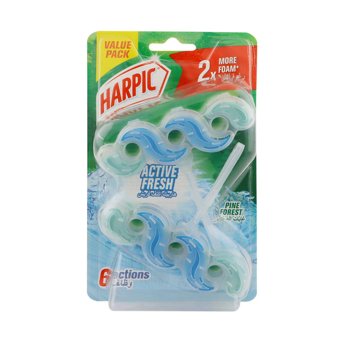 Harpic Active Fresh Pine Forest 2x35g