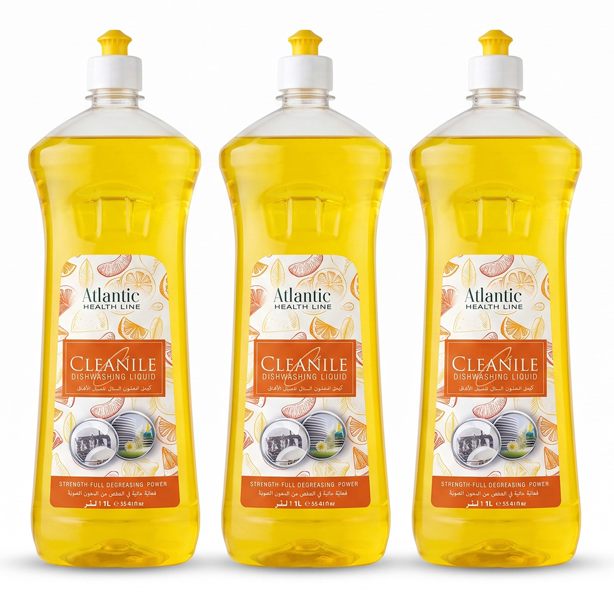 Atlantic Cleanile Dish Washing Liquid 1L