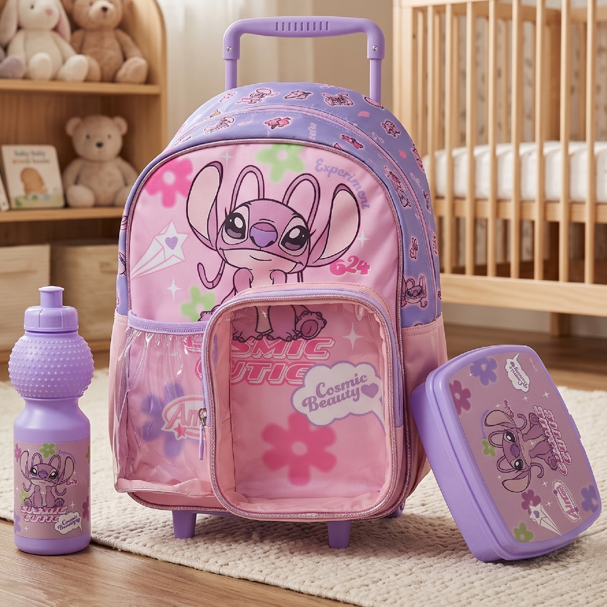 Stitch Trolley School Bag 18 Inches