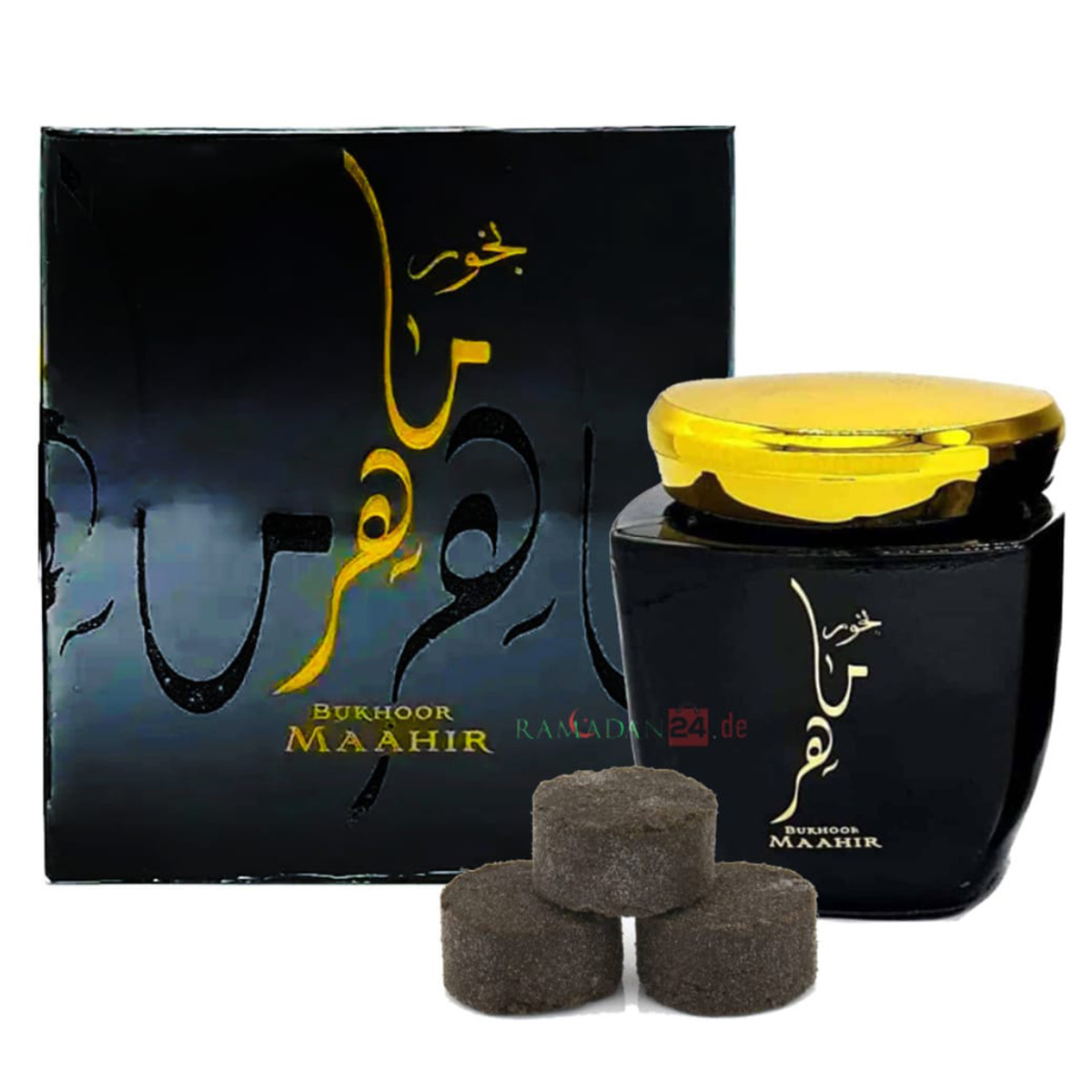 Bukhoor Maahir Incense 80g Unisex