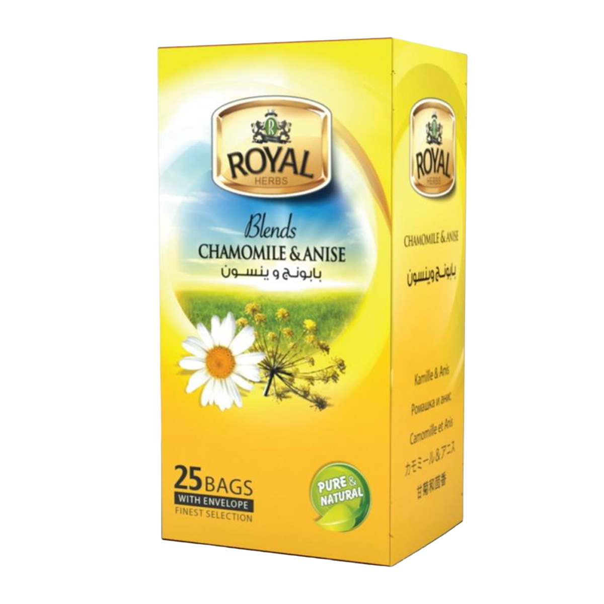 Royal Herbs Chamomile Tea 25 Bags