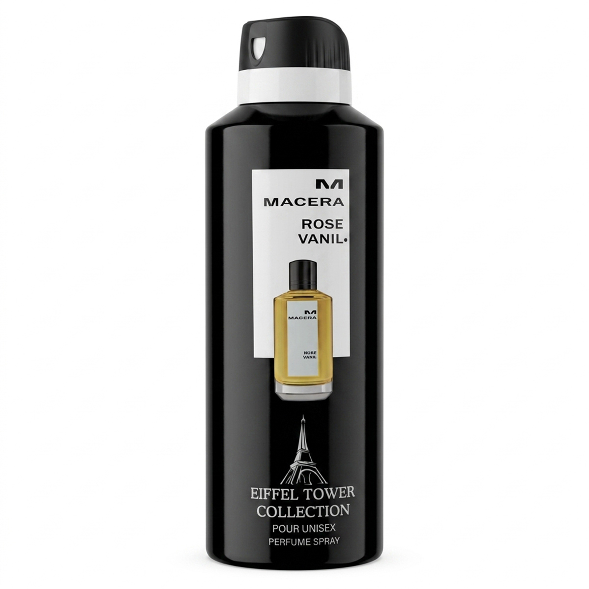 Macera Rose Vanilla Eiffel Tower Collection Unisex Perfume Spray 200ml