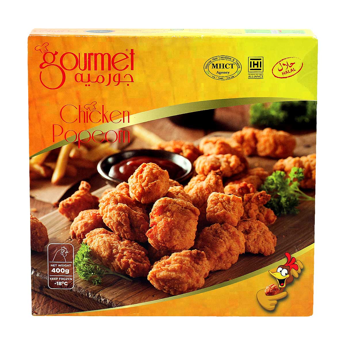 Gourmet Chicken Popcorn 400g