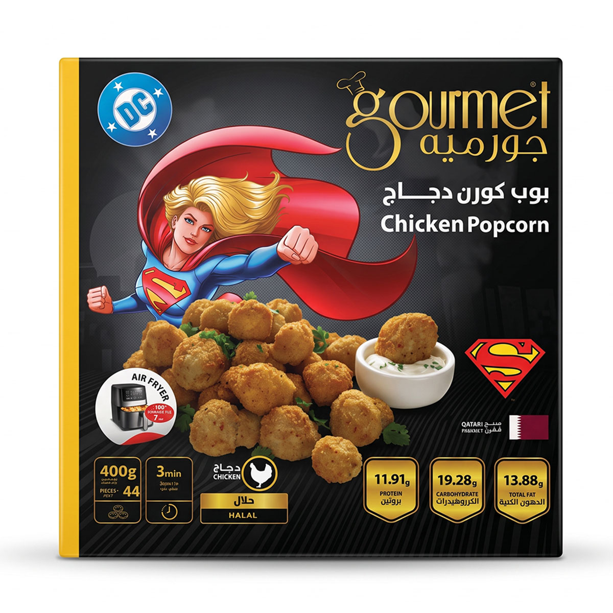 Gourmet Chicken Popcorn 400g