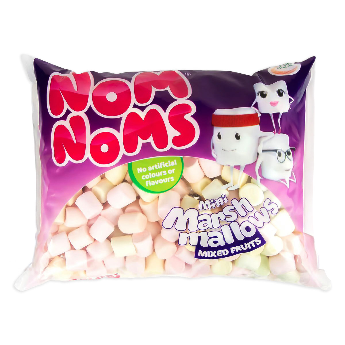 Nom Noms Mini Marshmallows Mixed Fruits 300g