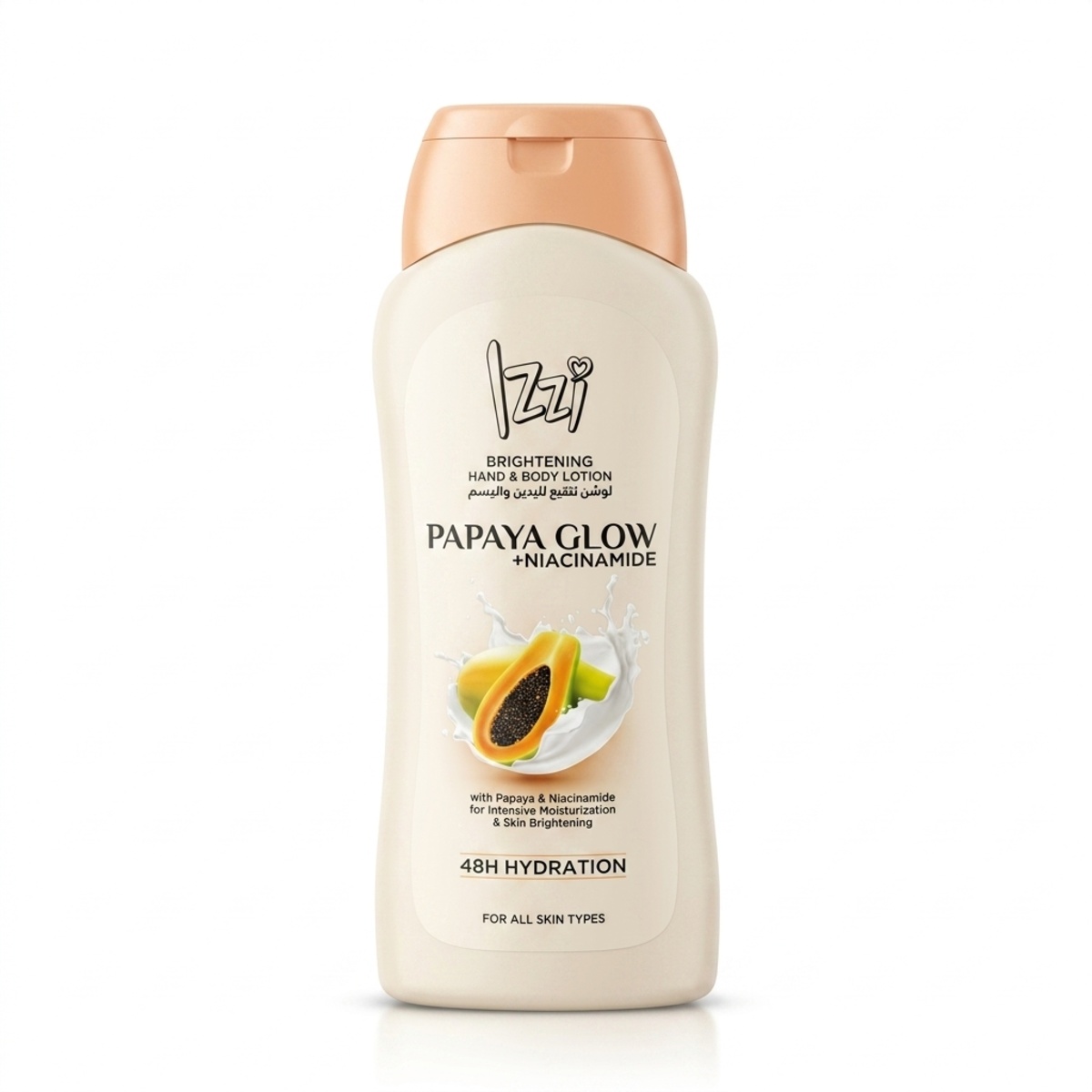 Izzi Papaya Glow Body Lotion 400ml