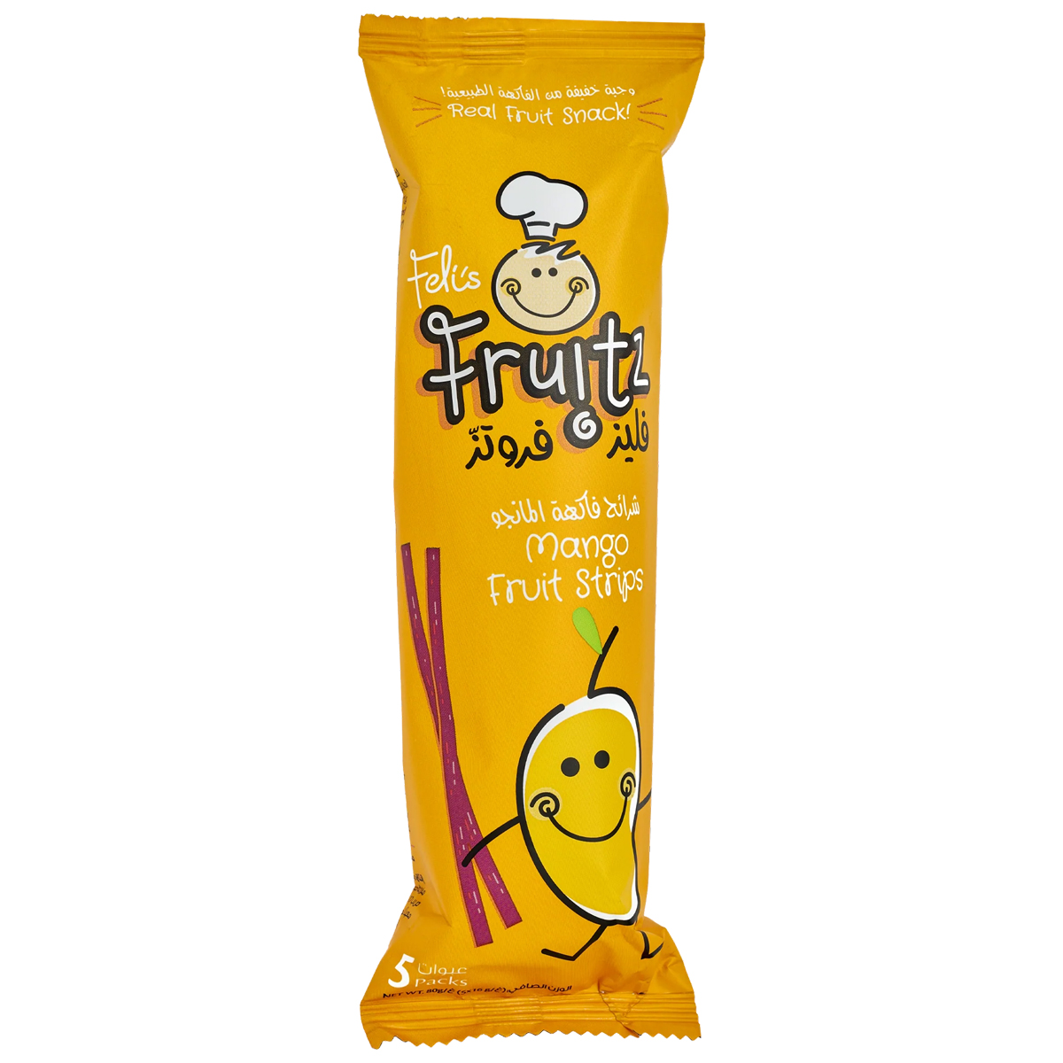 Felis Fruitz Mango Fruit Strips 5x80g