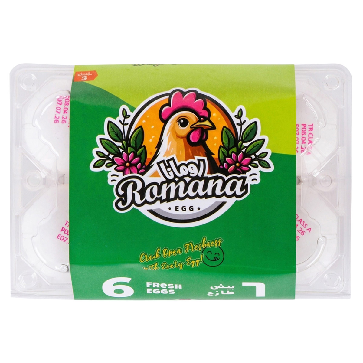 Romana Alda Fresh White Egg 6 Pieces