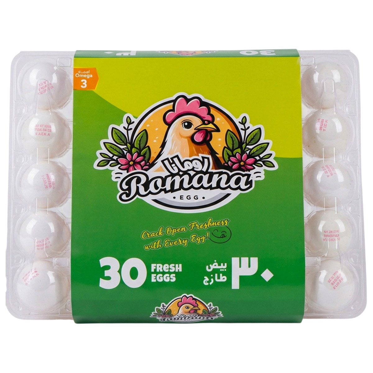 Romana Alda Fresh White Egg 30 Pieces