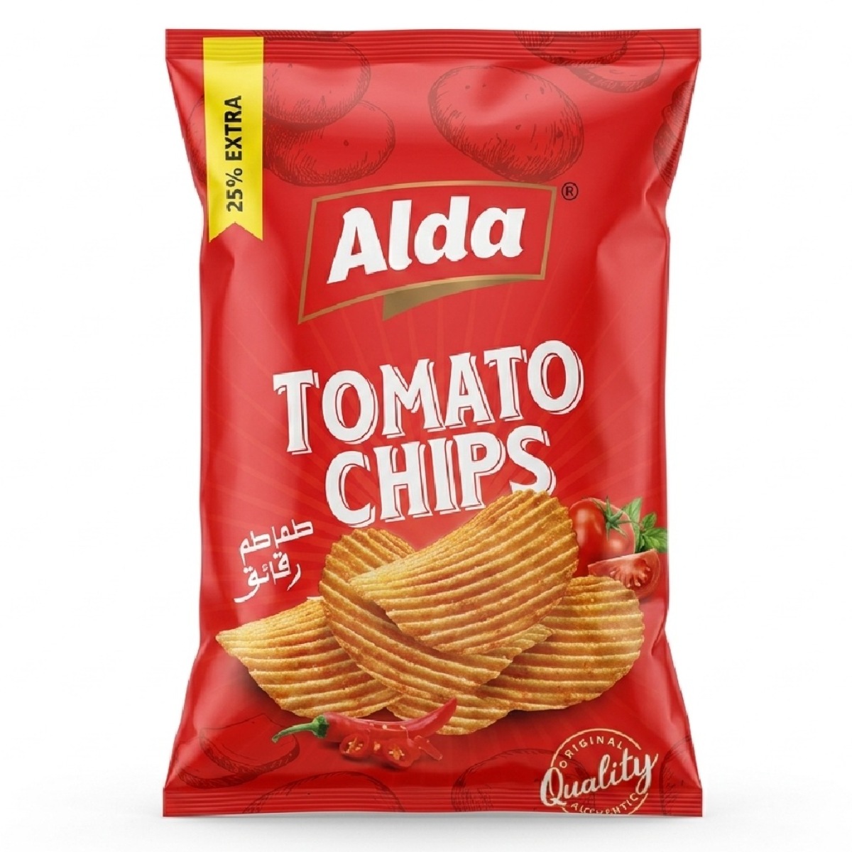 Alda Tomato Chips 70g