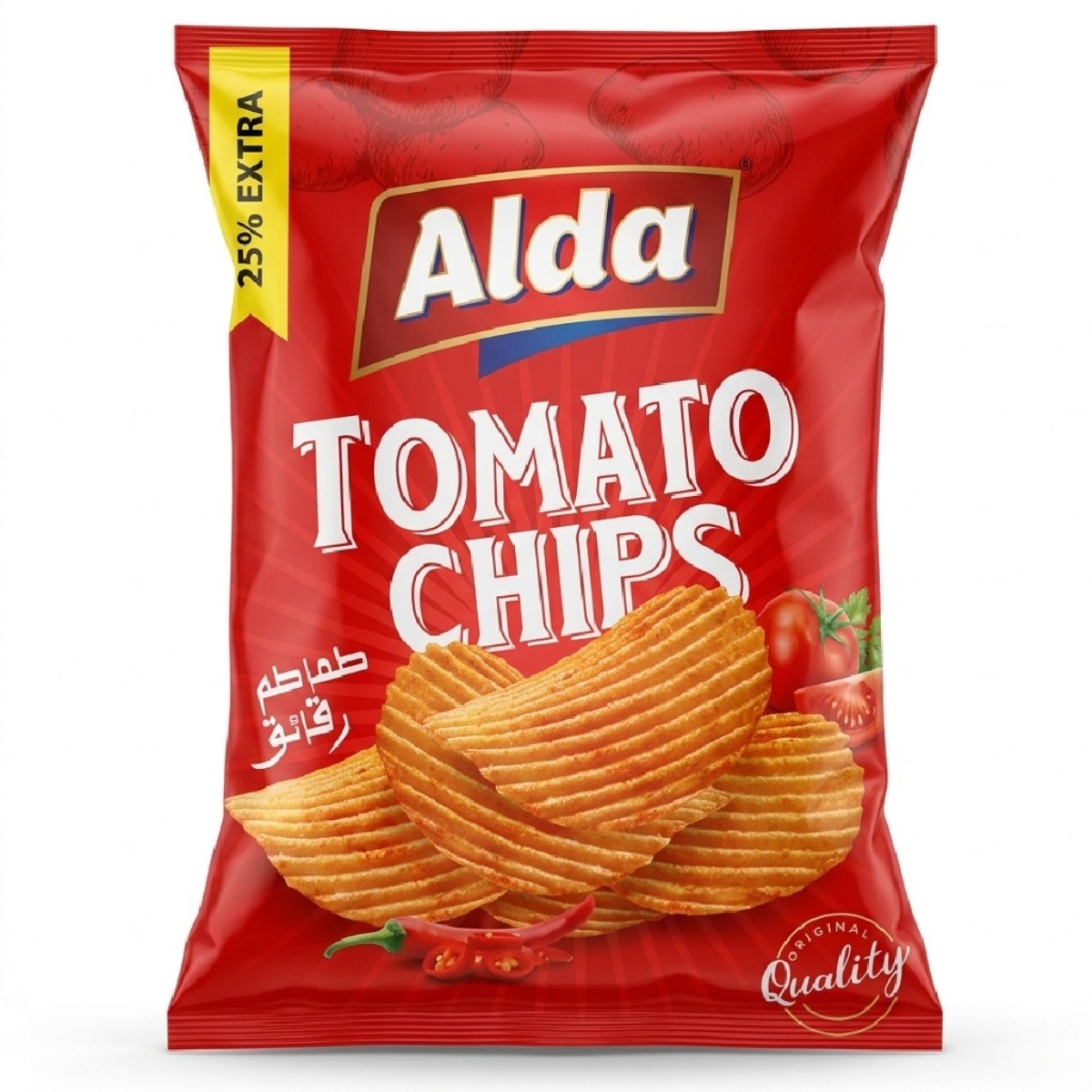 Alda Tomato Chips 135g