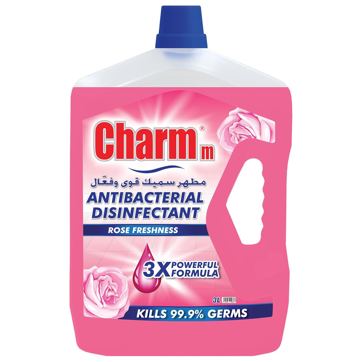 Charmm Antibacterial Disinfectant Rose Freshness 3L
