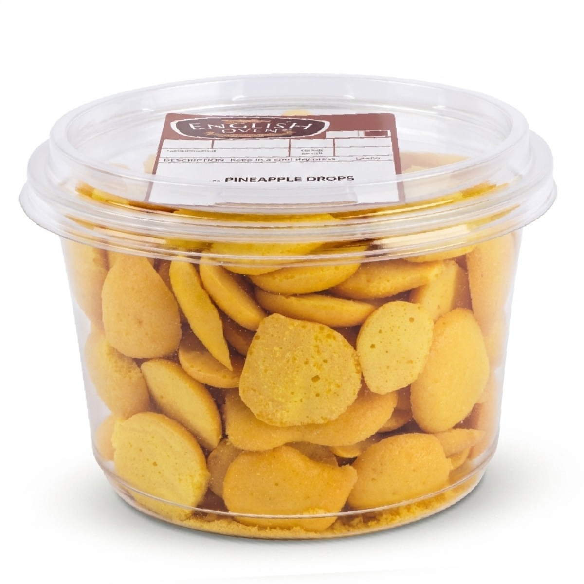English Oven Pineapple Drops 125g