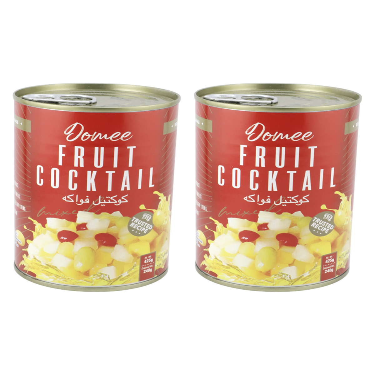 Domee Fruit Cocktail 2X425g | Canned & Jarred Food | Canned Fruits | Fruit Cocktail Domee Fruit Cocktail 2X425g | Canned & Jarred Food | Canned Fruits | Fruit Cocktail