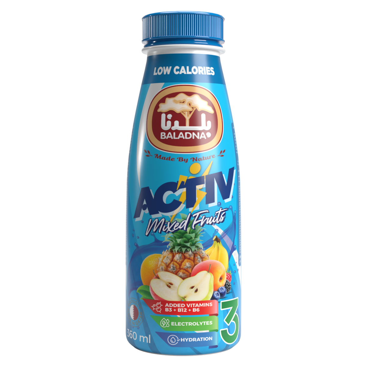 Baladna Activ Mixed Fruits Sport Drink 360ml