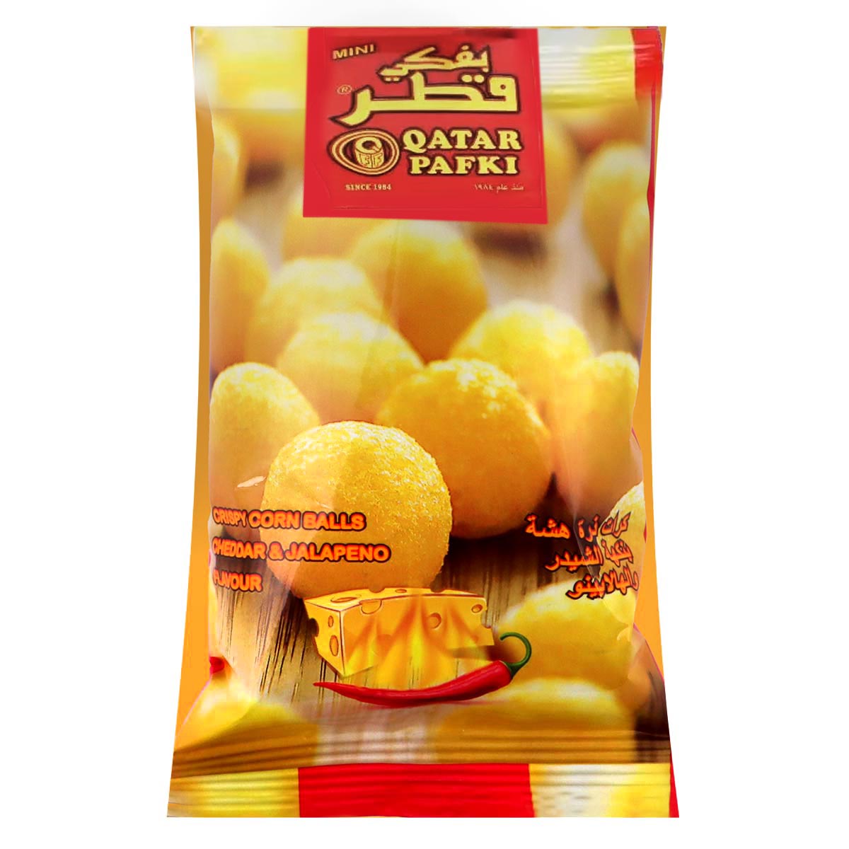 كرات الذرة المقرمشة بفكي قطر