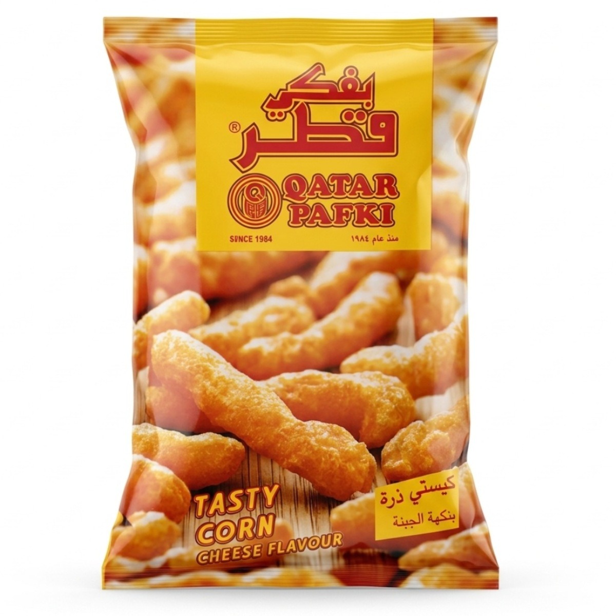 Qatar Pafki Tasty Corn Cheese Flavour 160g