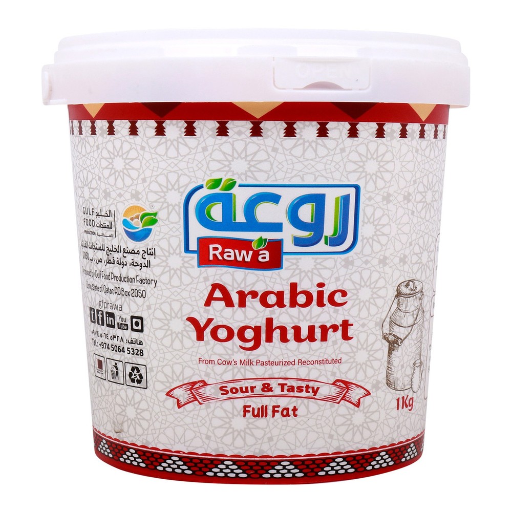 Rawa Arabic Yoghurt Full Fat 1kg