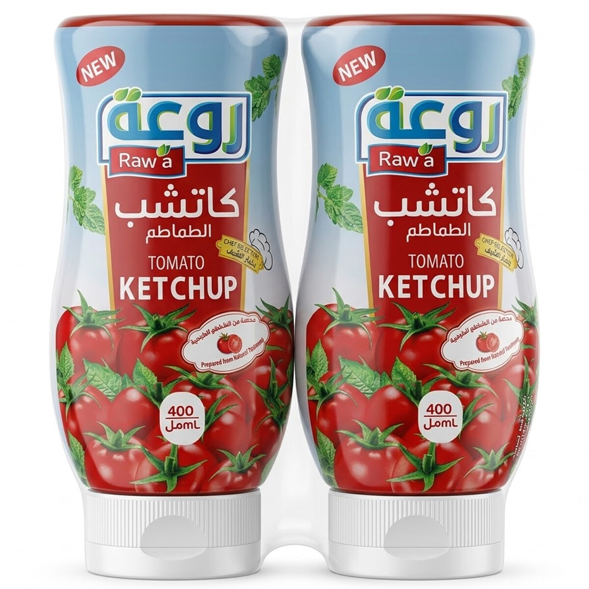 Rawa Tomato Ktchp Sqz 2X400Ml